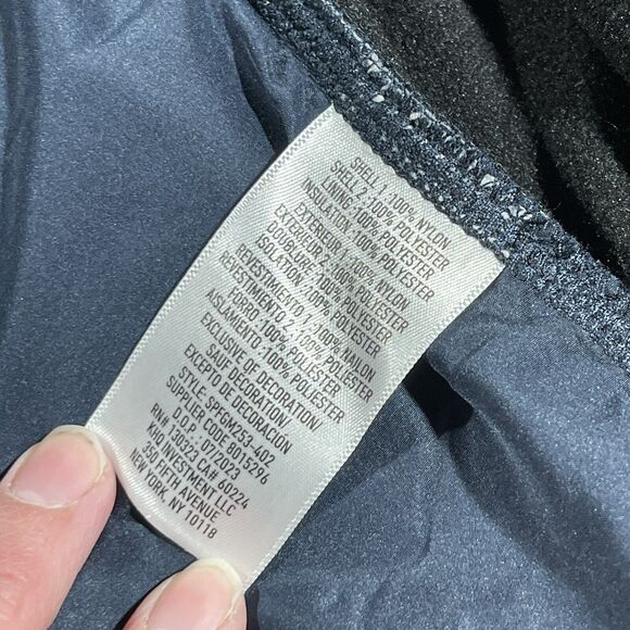 Spyder Quilted Frontier Puffer Vest Insulated Men’s Medium Navy Blue NWT New - Picture 4 of 6